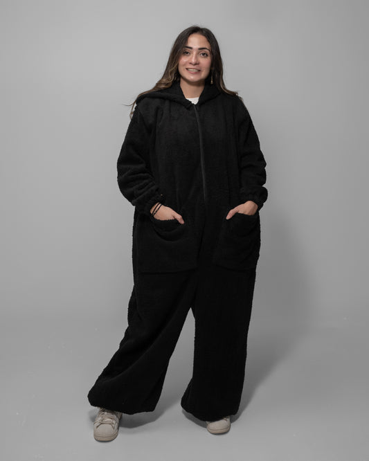 Black Oversized Jumpsuit