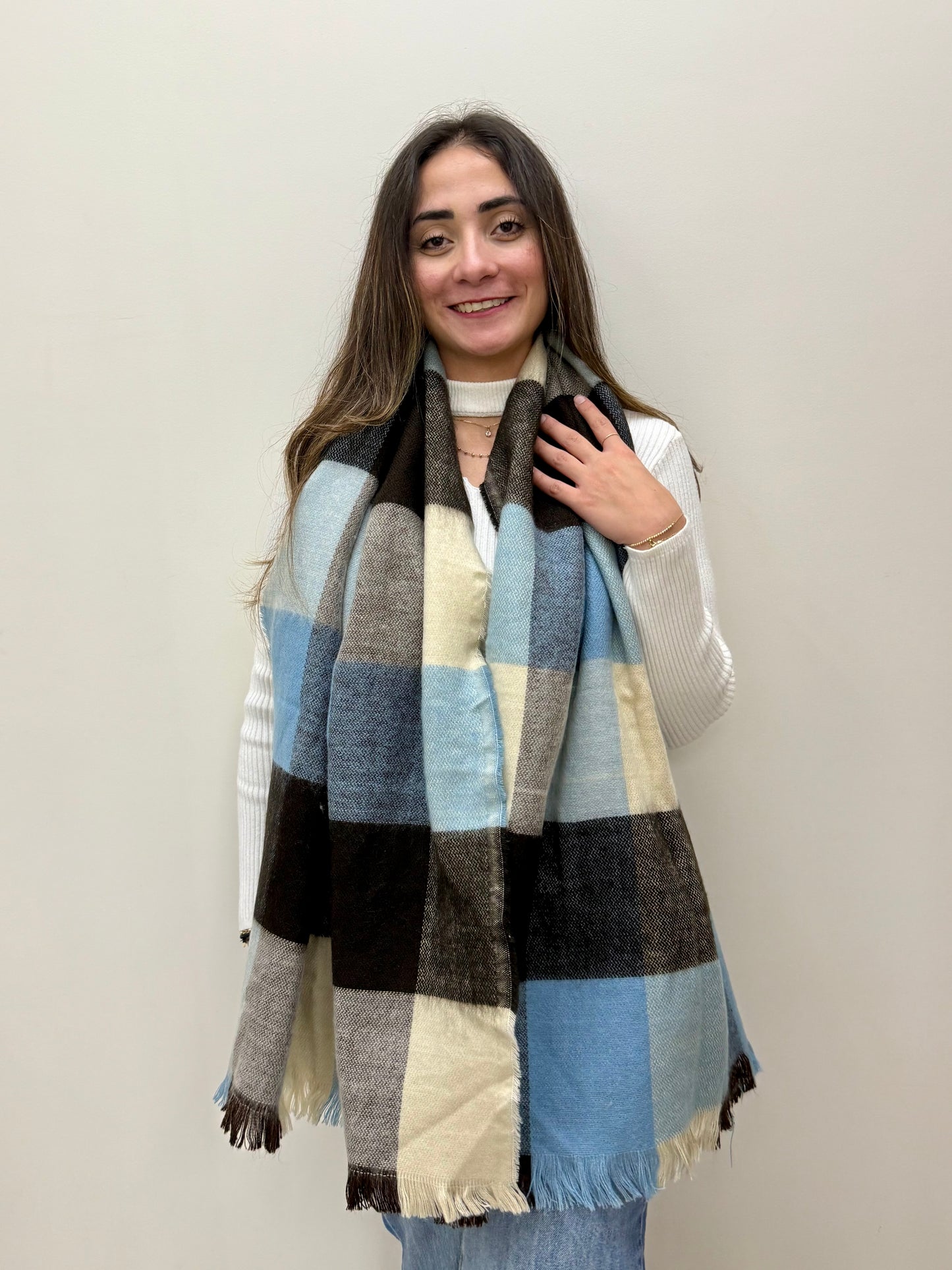 Mohair Printed Scarf