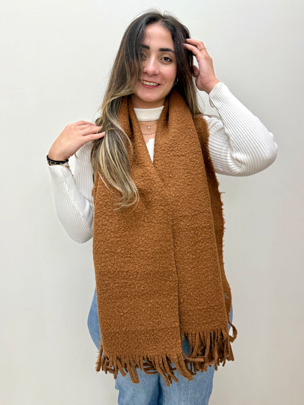 Bouclé Luxe Winter Scarf