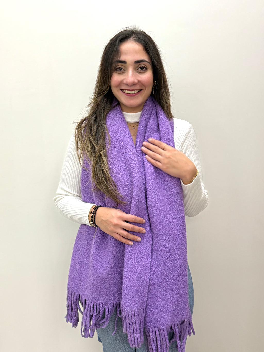 Bouclé Luxe Winter Scarf