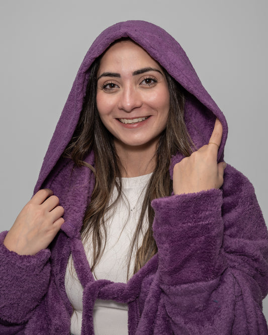 Purple Blanket Robe