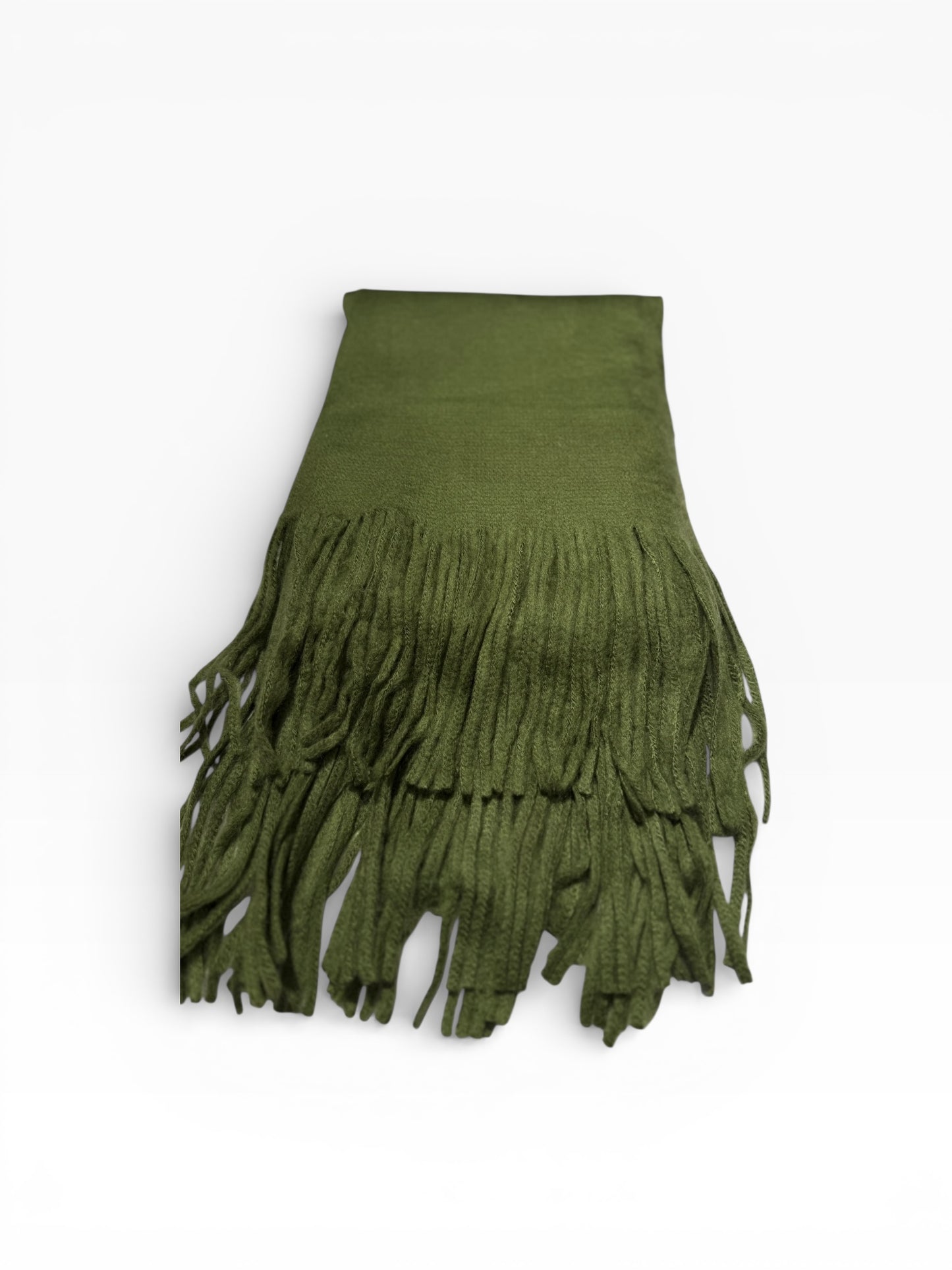 Long trico mohair scarf-شلات تريكو ساده