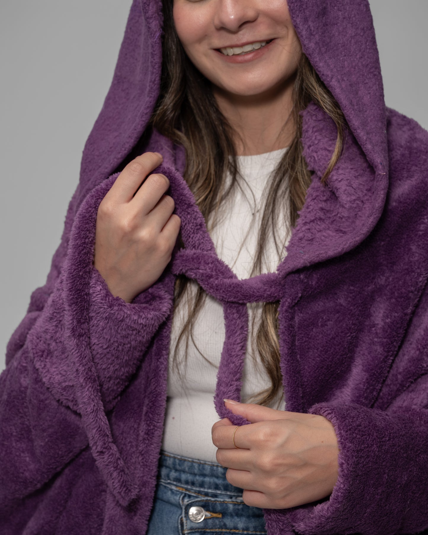 Purple Blanket Robe