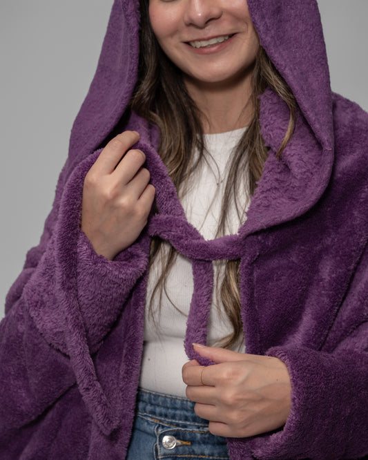 Purple Blanket Robe