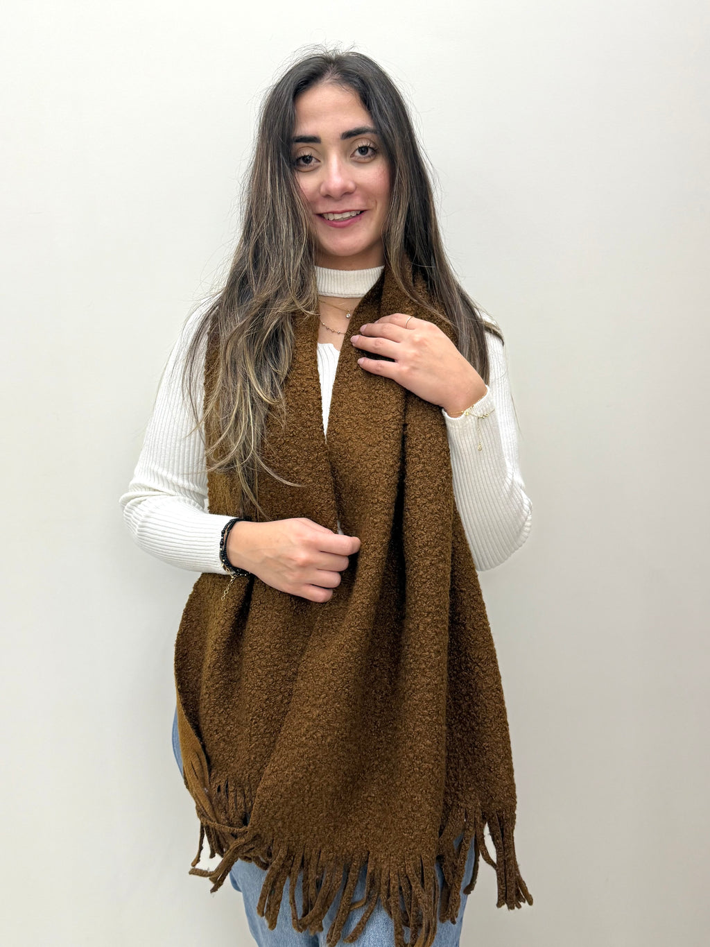 Bouclé Luxe Winter Scarf
