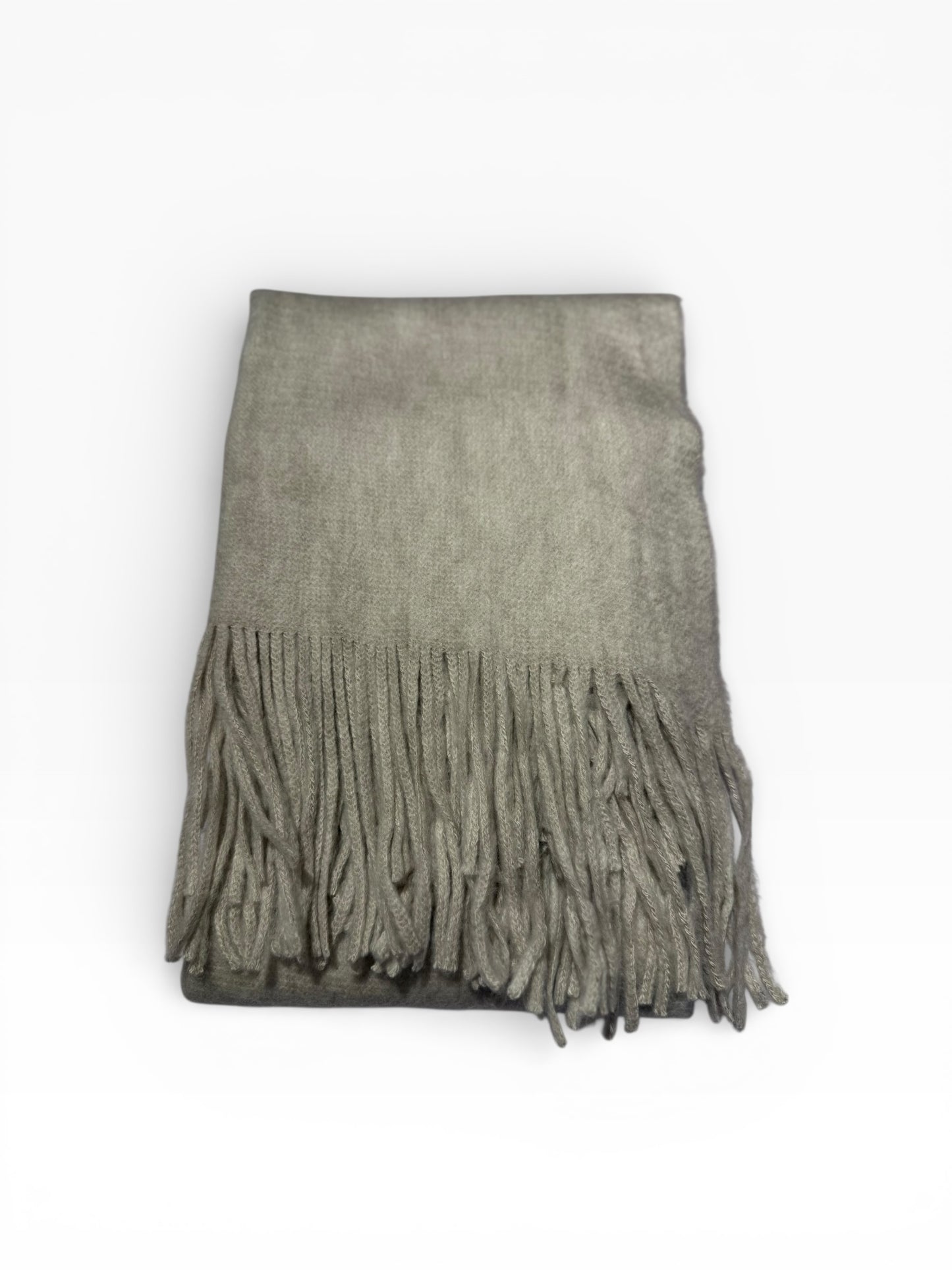 Long trico mohair scarf-شلات تريكو ساده