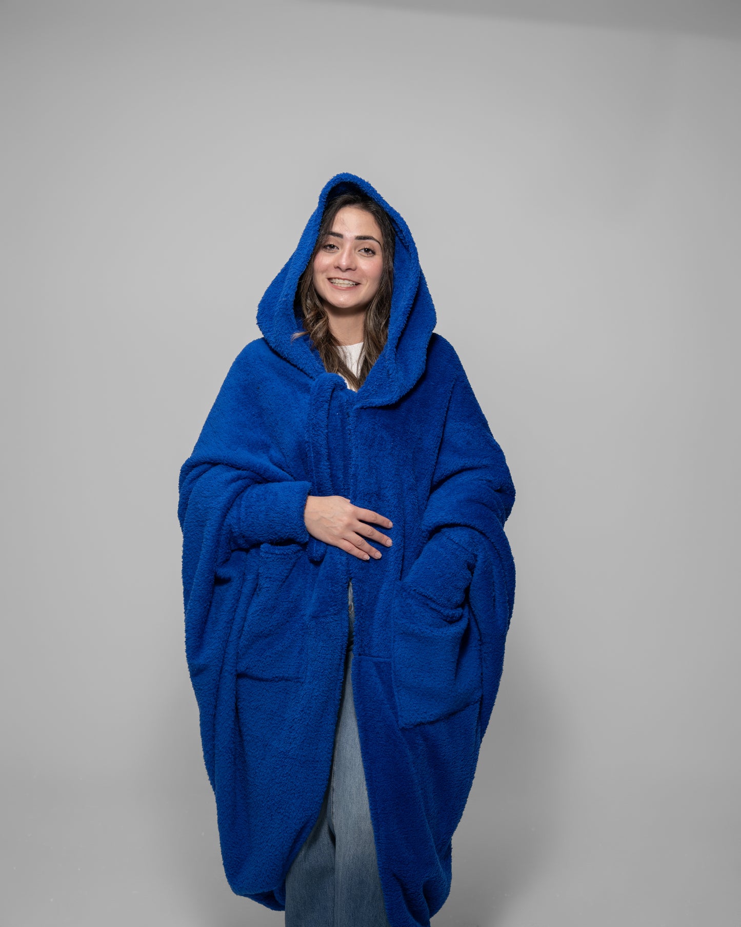 Pepsi Blue Blanket Robe
