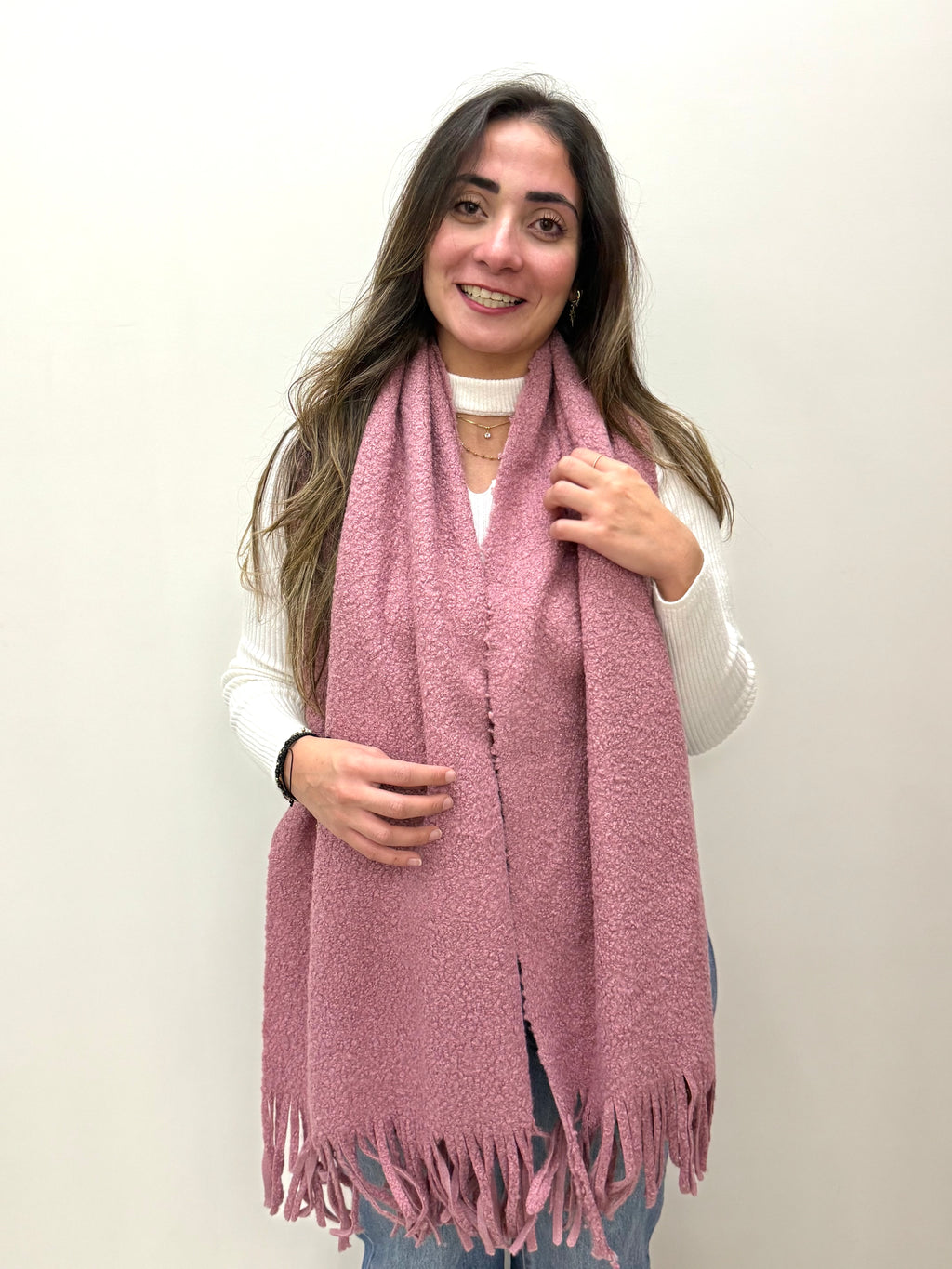 Bouclé Luxe Winter Scarf