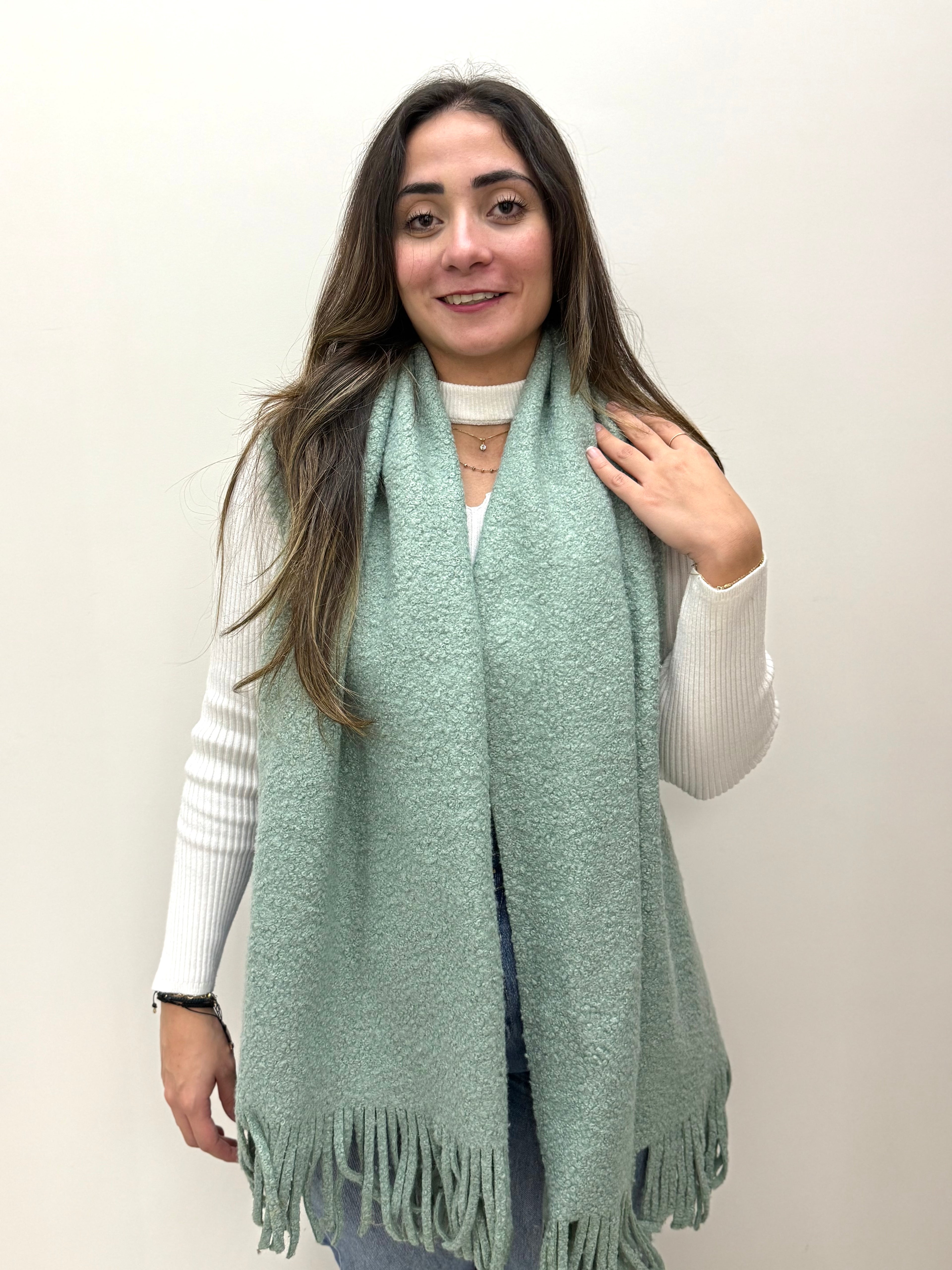 Bouclé Luxe Winter Scarf