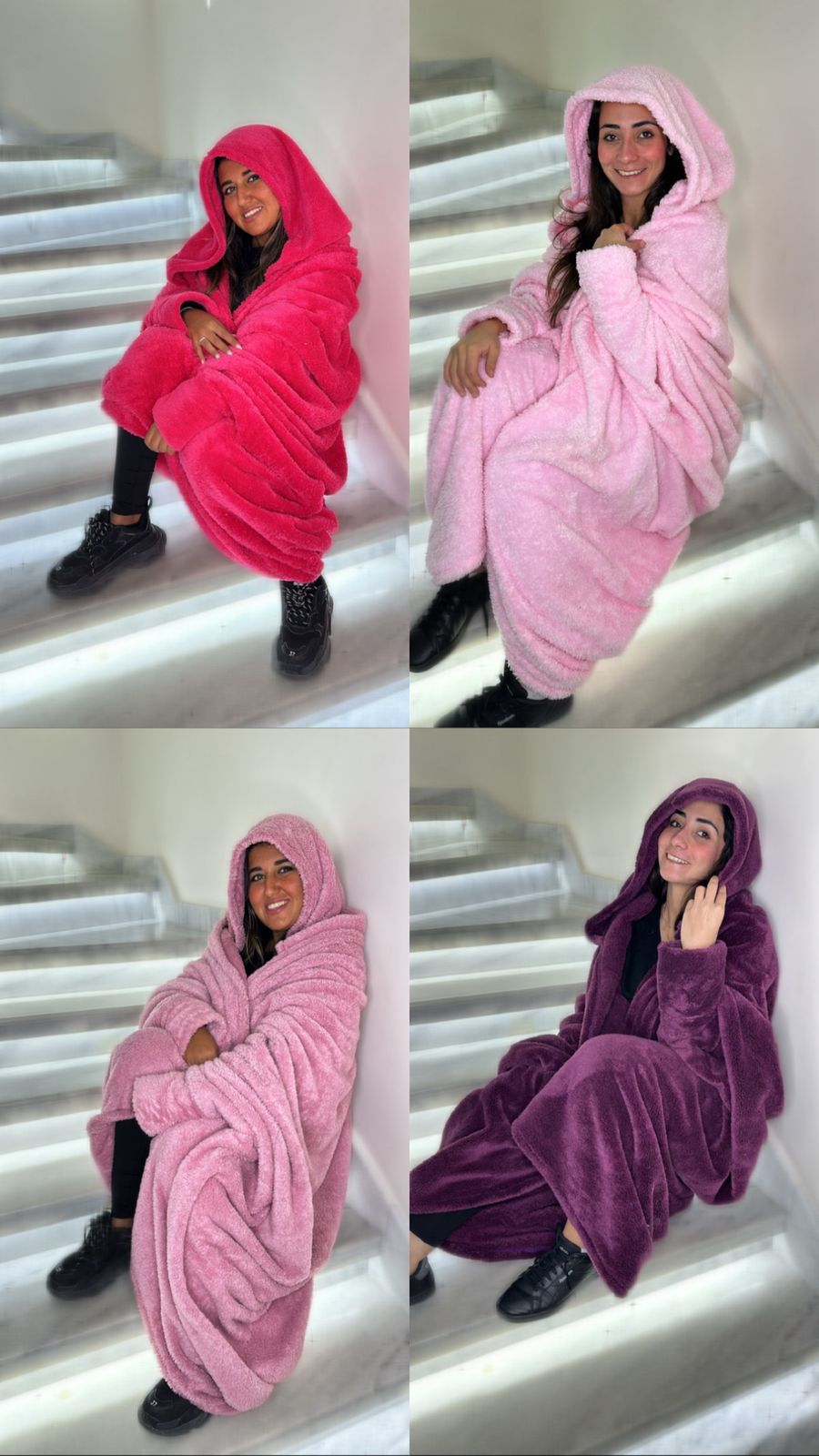 Foshia blanket Robe